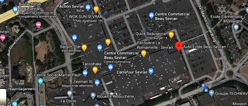 Permis auto Ecole à Sevran