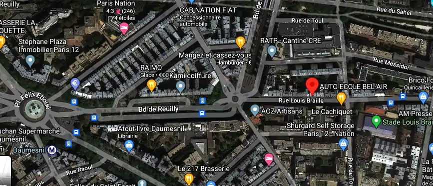 Permis auto Ecole à Paris