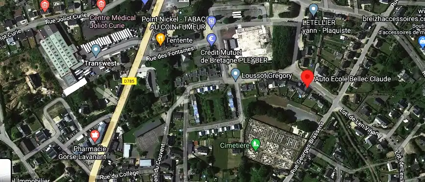 Permis auto Ecole à Pleyber-Christ