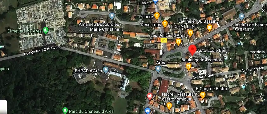 Permis auto Ecole à Arès