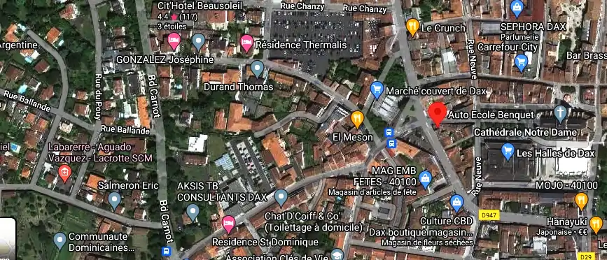 Permis auto Ecole à Dax