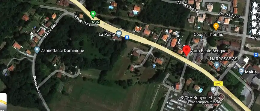 Permis auto Ecole à Narrosse