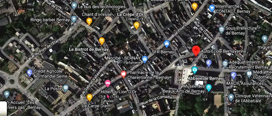 Permis auto Ecole à Bernay