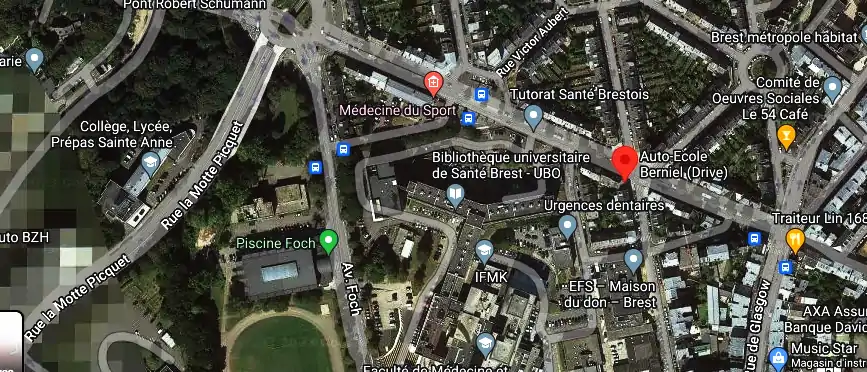 Permis auto Ecole à Brest