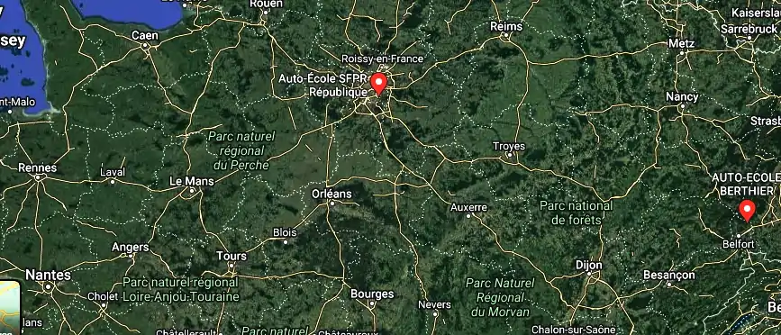 AUTO-ECOLE BERTHIER à Rougemont-le-Château