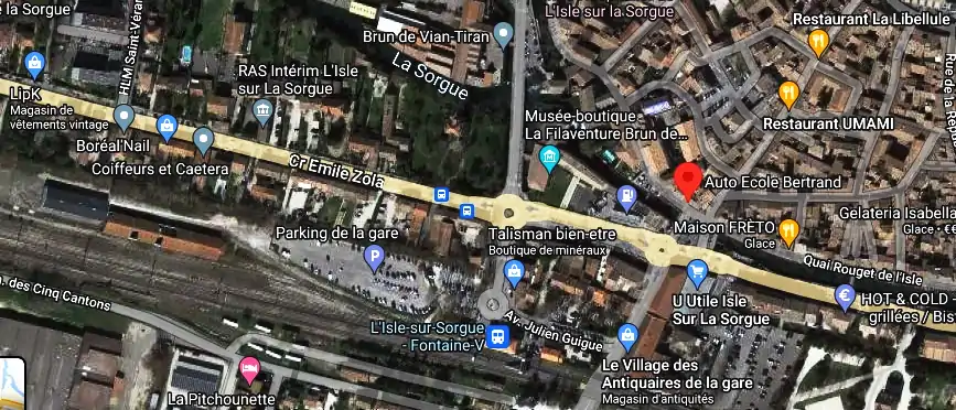 Permis auto Ecole à L'Isle-sur-la-Sorgue