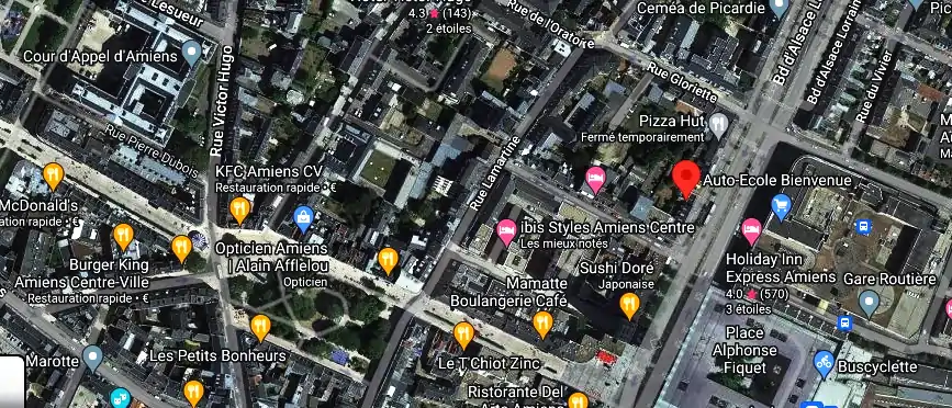 Permis auto Ecole à Amiens