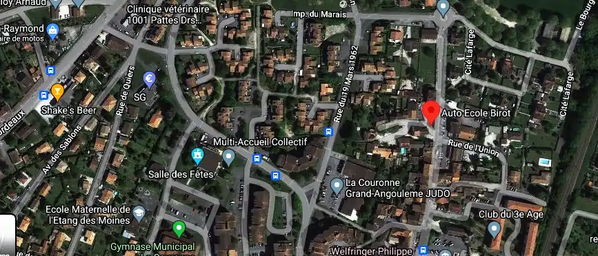 Permis auto Ecole à La Couronne