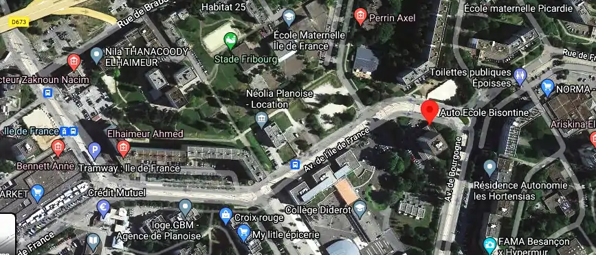 Permis auto Ecole à Besançon