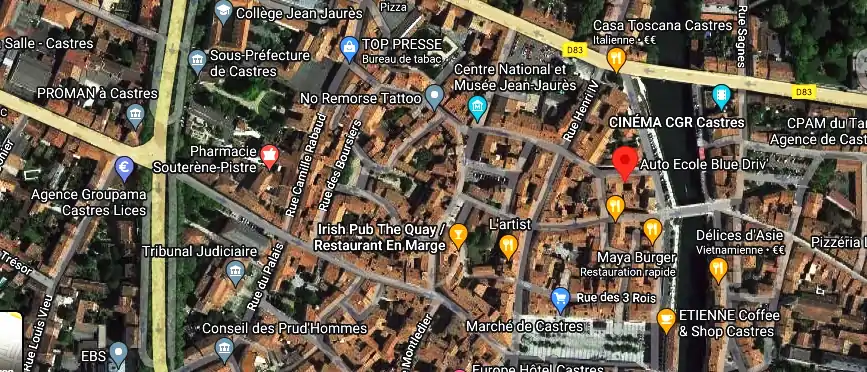 Permis auto Ecole à Castres