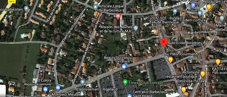 Permis auto Ecole à Barbezieux-Saint-Hilaire