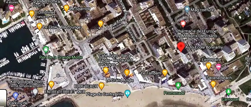 Permis auto Ecole à La Grande-Motte