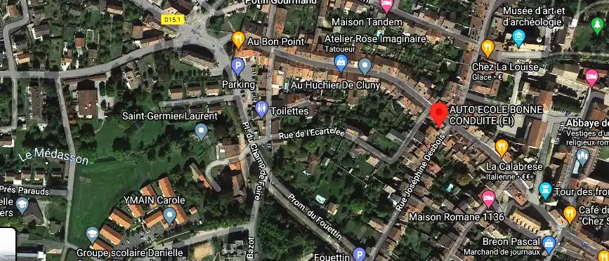 Permis auto Ecole à Cluny