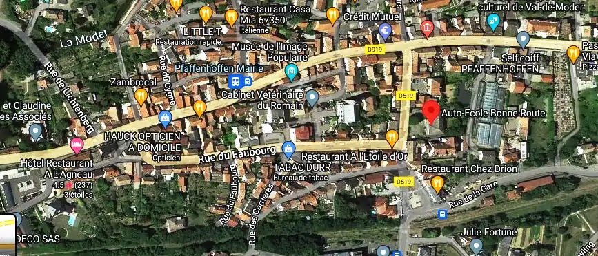 Permis auto Ecole à Val-de-Moder