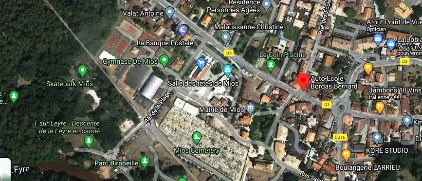 Auto-Ecole Bordas Bernard à Mios