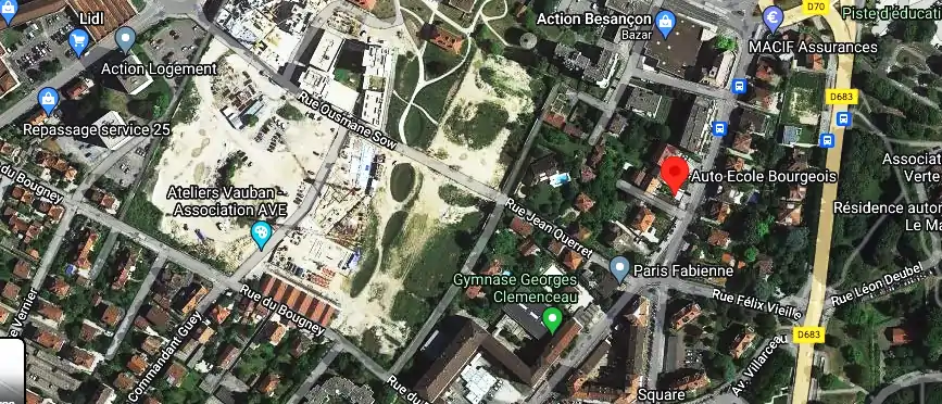 Permis auto Ecole à Besançon