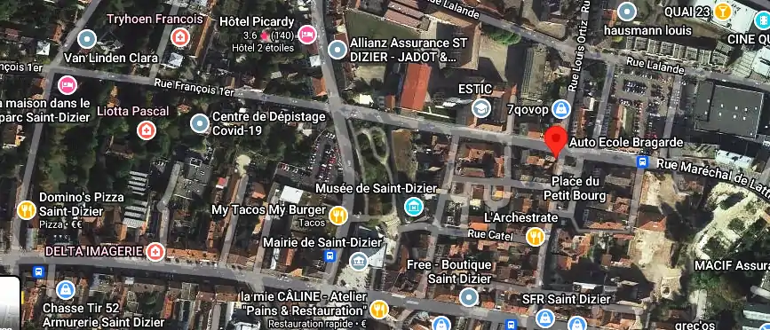 Permis auto Ecole à Saint-Dizier