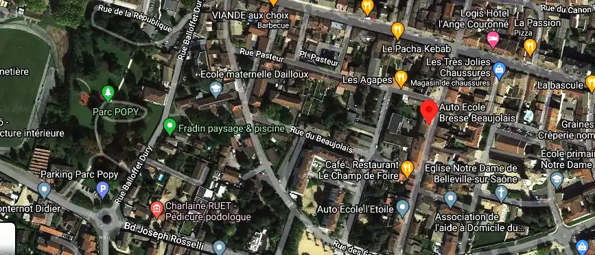 Permis auto Ecole à Belleville