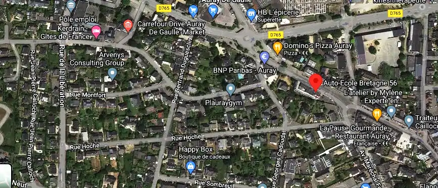 Permis auto Ecole à Auray