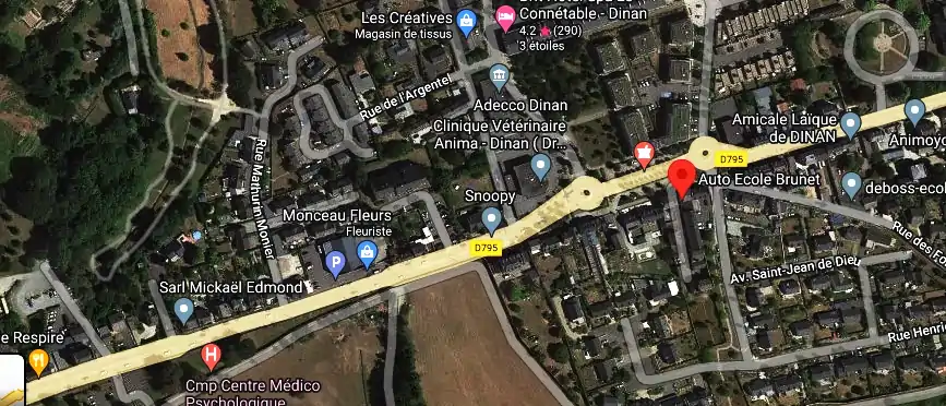 Permis auto Ecole à Dinan