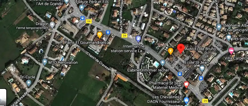 Permis auto Ecole à La Roquette-sur-Siagne