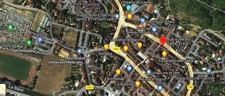 Permis auto Ecole à Saint-Céré