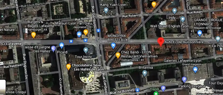 Permis auto Ecole à Lyon