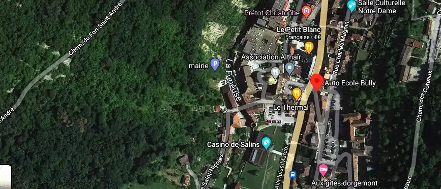 Permis auto Ecole à Salins-les-Bains