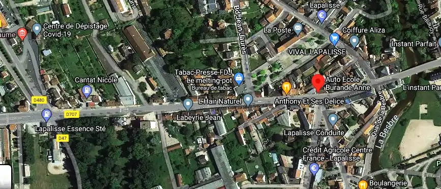 Permis auto Ecole à Lapalisse