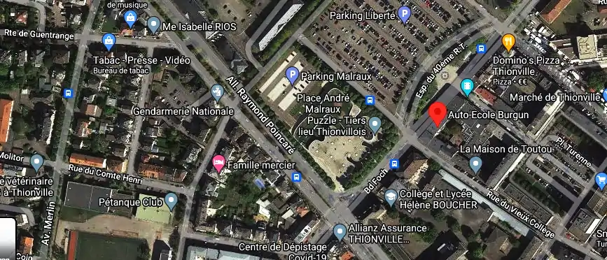 Permis auto Ecole à Thionville