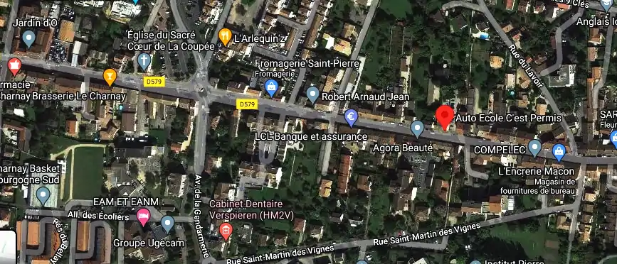 Permis auto Ecole à Charnay-lès-Mâcon