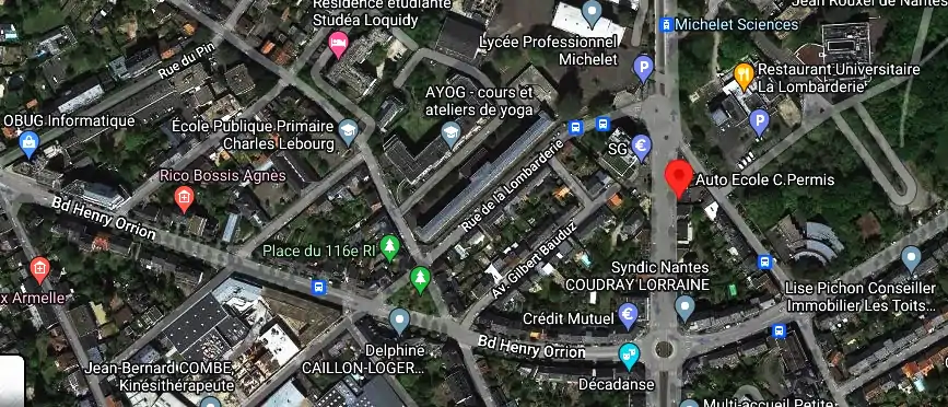 Permis auto Ecole à Nantes