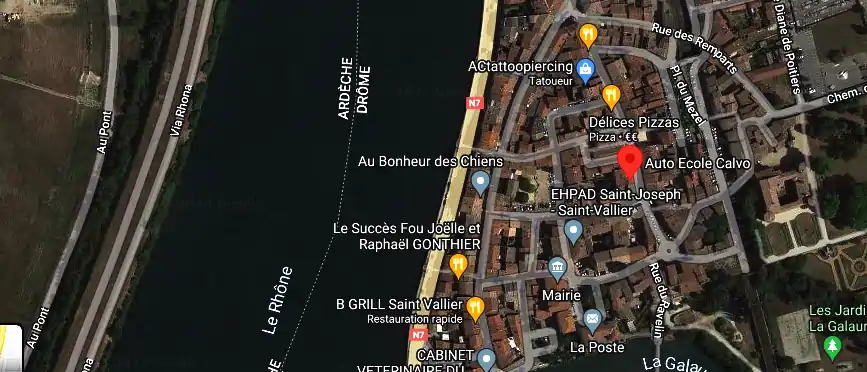 Permis auto Ecole à Saint-Vallier