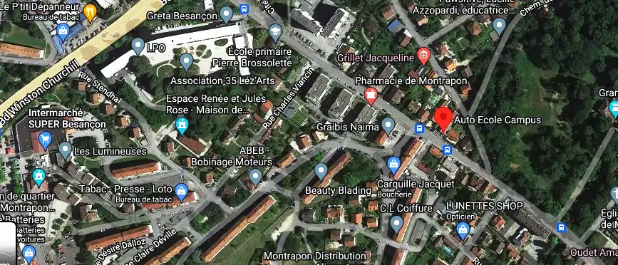 Permis auto Ecole à Besançon