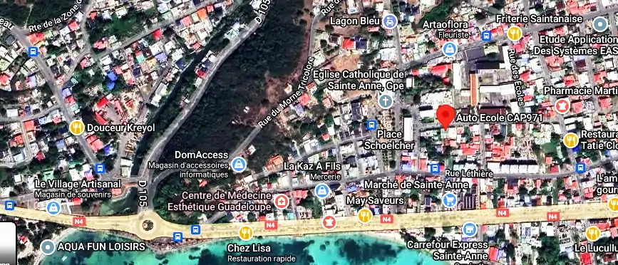 Permis auto Ecole à , Guadeloupe