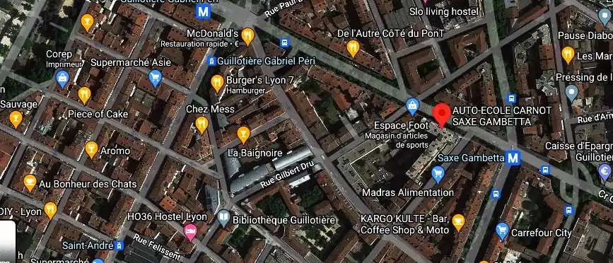 Permis auto Ecole à Lyon