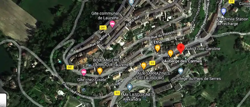 Permis auto Ecole à Lauzerte