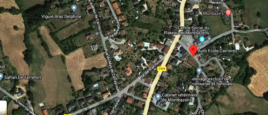 Permis auto Ecole à Montbazens