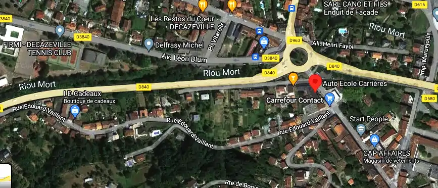 Permis auto Ecole à Decazeville