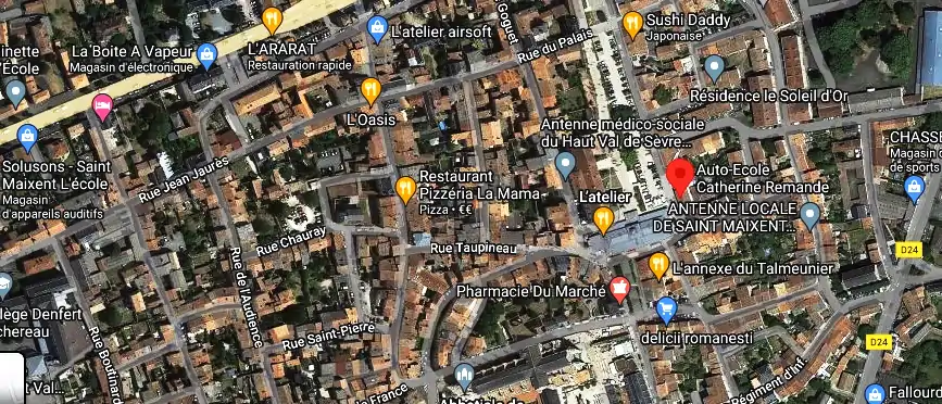 Permis auto Ecole à Saint-Maixent-l'École