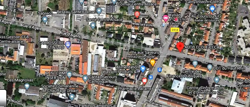 Permis auto Ecole à Colmar