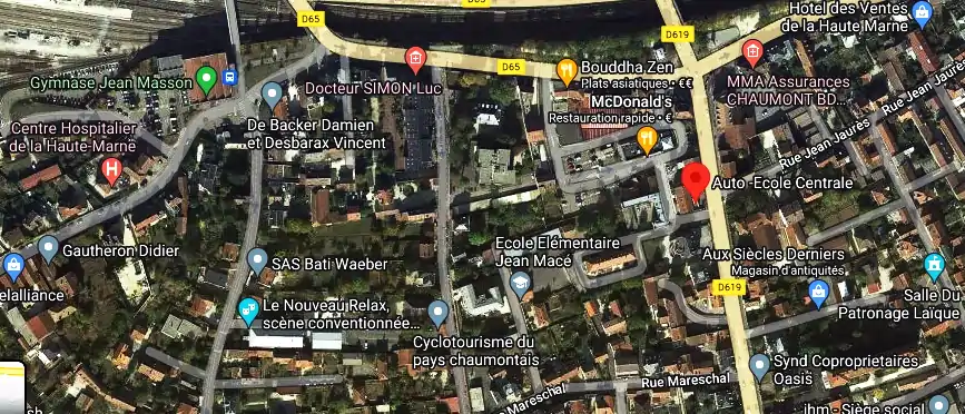 Auto -Ecole Centrale à Chaumont