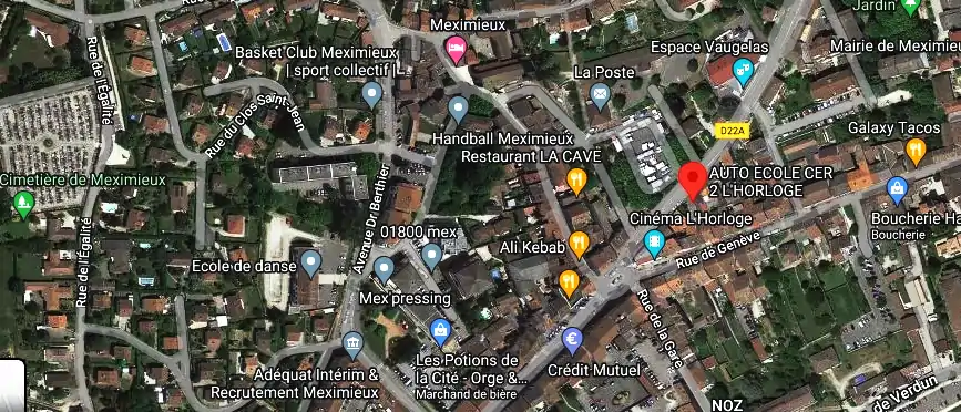 Permis auto Ecole à Meximieux