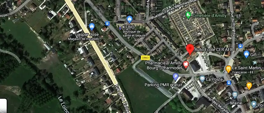 Permis auto Ecole à Amilly