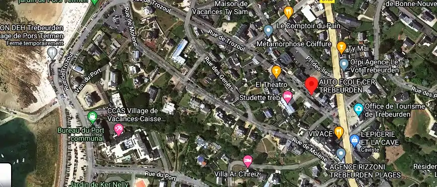 Permis auto Ecole à Trébeurden