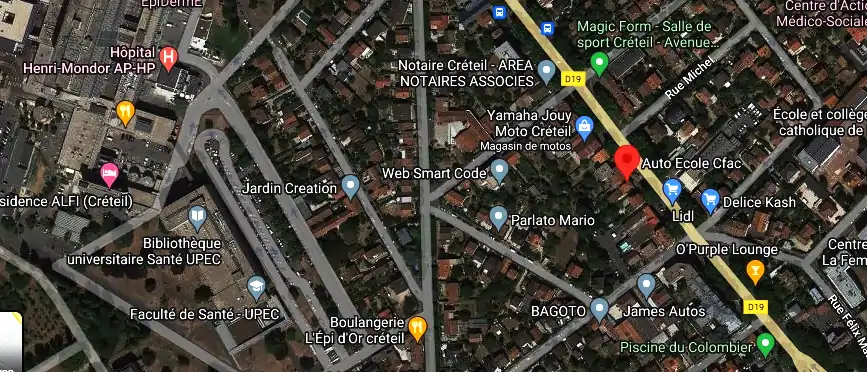 Permis auto Ecole à Créteil