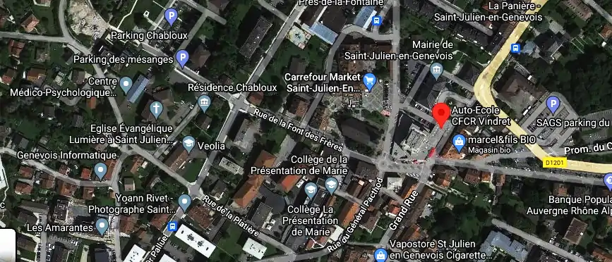 Permis auto Ecole à Saint-Julien-en-Genevois