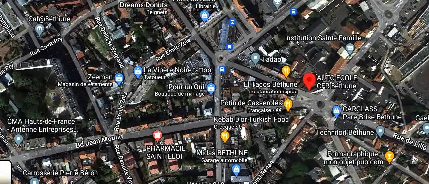 Permis auto Ecole à Béthune