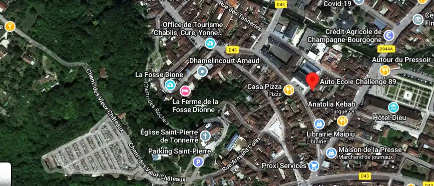 Permis auto Ecole à Tonnerre