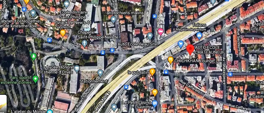 Permis auto Ecole à Nice